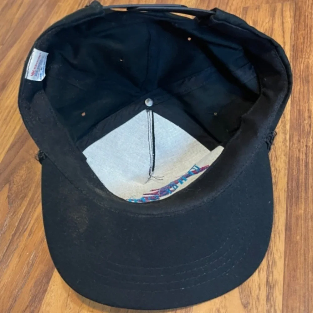 Vintage Hifonics Car Audio Snapback Hat Black Yupoong Rope Trucker Cap 90s Promo
